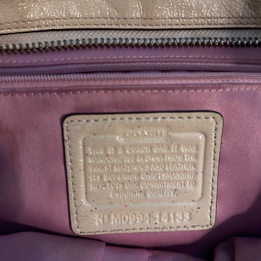 Coach bag. Lightly used.